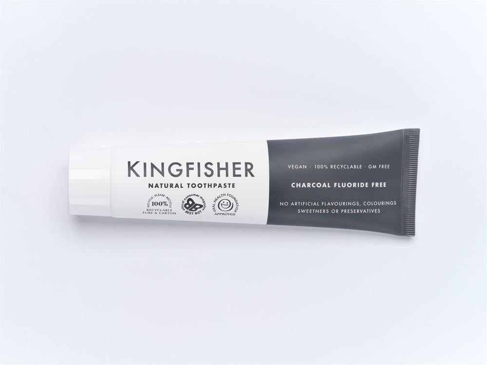 Charcoal Naturally Whitening Natural Toothpaste 100ml - Greenlands Health Store