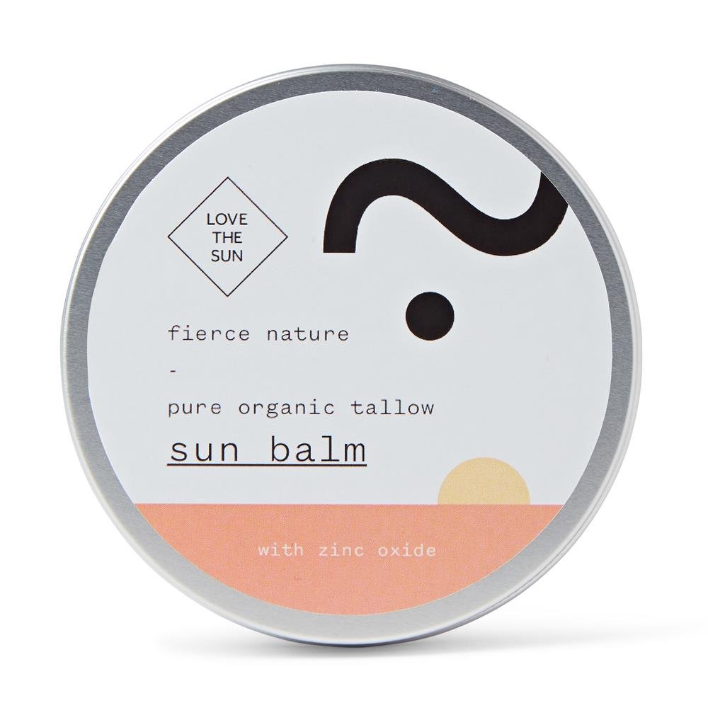 Fierce Nature Pure Organic Tallow Sun Balm 100g - Greenlands Health Store