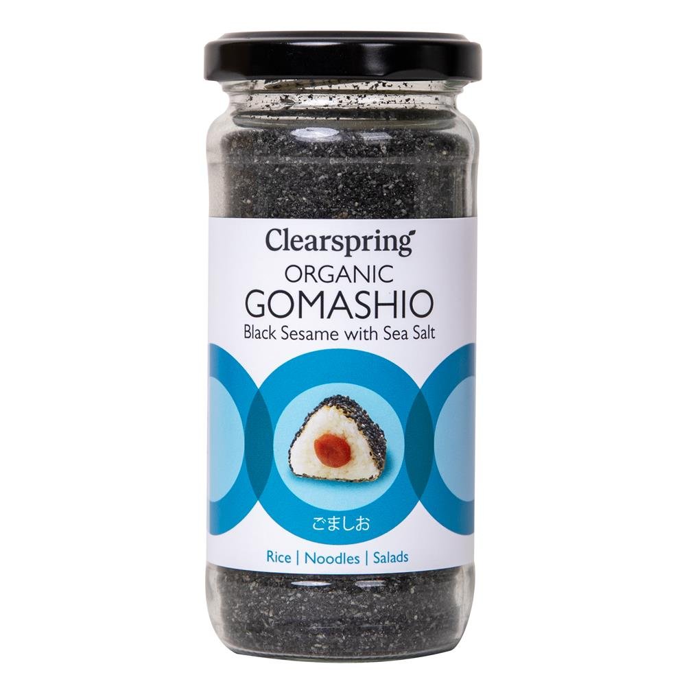 Organic Gomashio - Black Sesame with Sea Salt - Greenlands Health Store