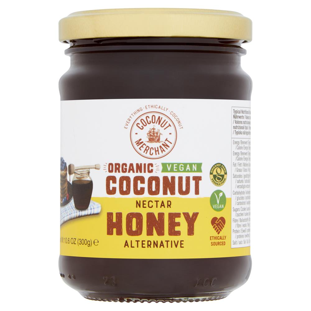 Organic Coconut Nectar - Vegan Honey Alternative 300g - Greenlands Health Store