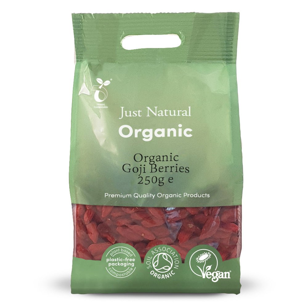 Organic Goji Berries 250g - Greenlands Health Store