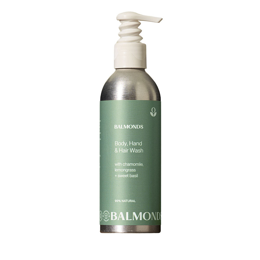 Balmonds Body Hand & Hair Wash 200ml - Greenlands Health Store