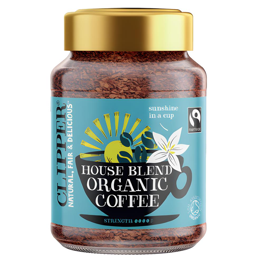 Fairtrade Organic House Blend Coffee 100g - Greenlands Health Store