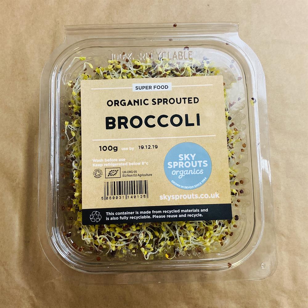 Organic Sprouted Broccoli 100g - Greenlands Health Store