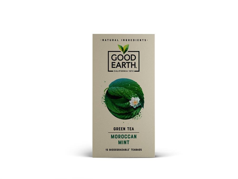 Good Earth Moroccan Mint & Green 15 teabags - Greenlands Health Store