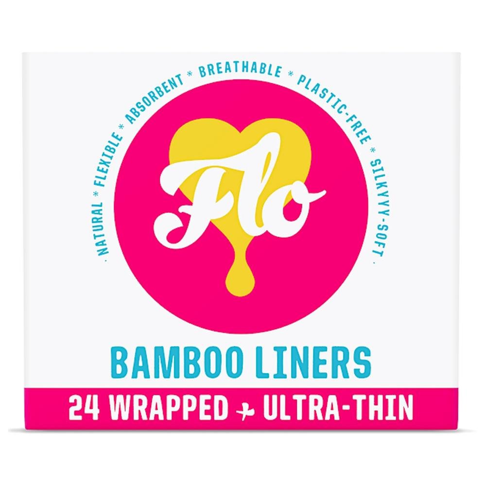 Bamboo Liners Wrapped (24 pads) - Greenlands Health Store
