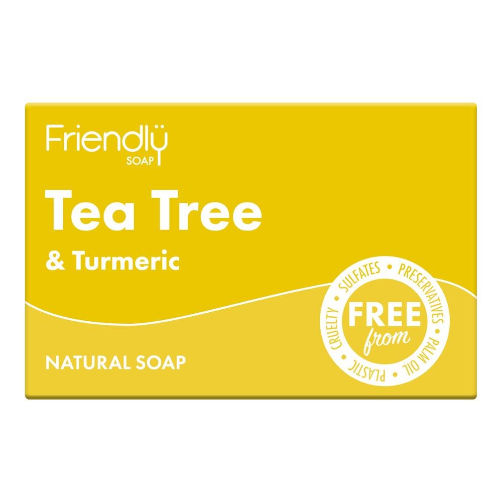 Tea Tree & Turmeric Soap 95g - Greenlands Health Store