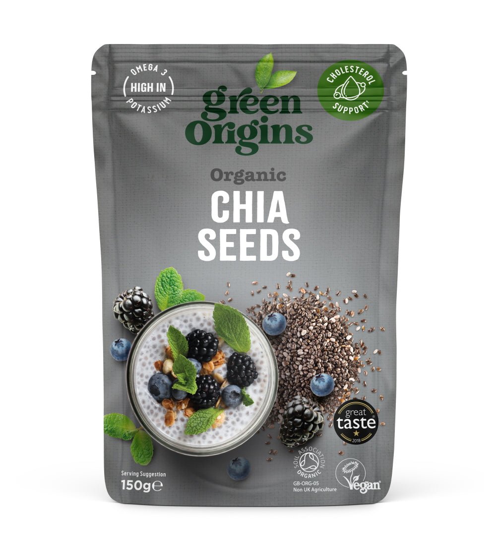 Organic Chia Seeds (Raw) 150g - Greenlands Health Store