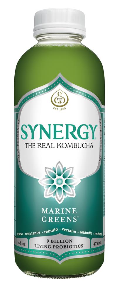 Synergy Kombucha Marine Greens 473ml - Greenlands Health Store