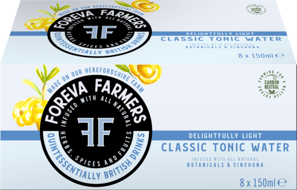 Foreva Farmers Classic Light Tonic Multipack 8x150ml - Greenlands Health Store