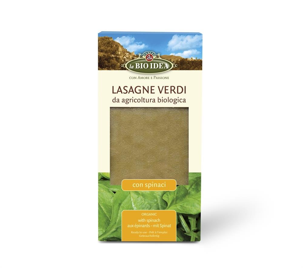 Organic Lasagna with Spinach - 250g - Greenlands Health Store