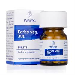 Carbo Veg 30C - 125 tabs - Greenlands Health Store