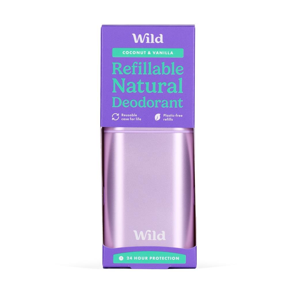 Wild Purple Case and Coconut & Vanilla Deo 40g - Greenlands Health Store