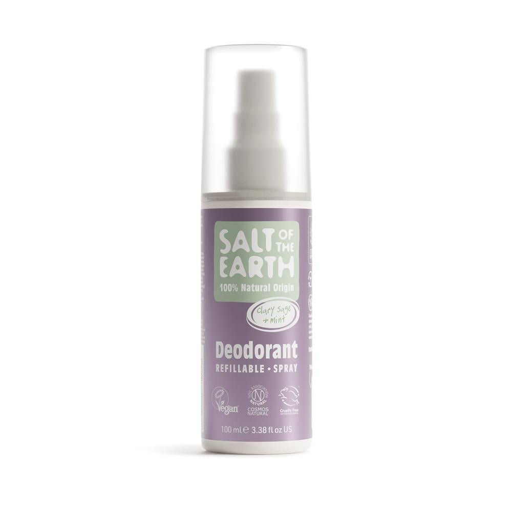Clary Sage & Mint Deo Spray 100ml - Greenlands Health Store