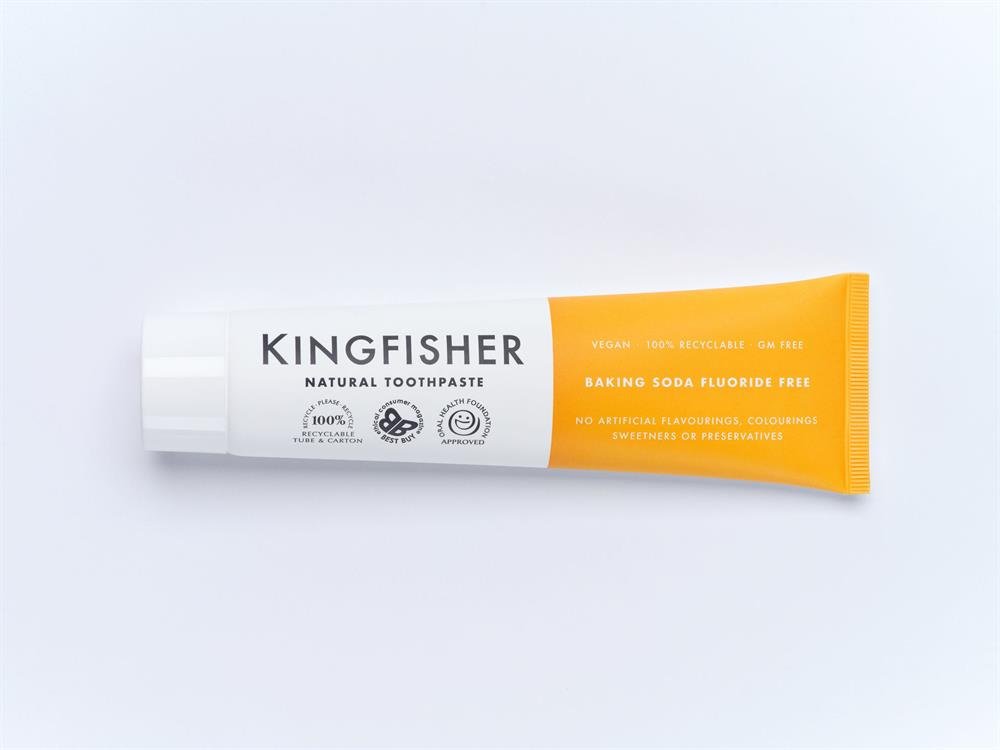 Baking Soda Mint Fluoride Free Toothpaste 100ml - Greenlands Health Store