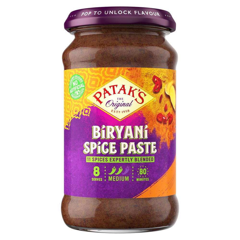 Pataks Biryani Paste 283g - Greenlands Health Store