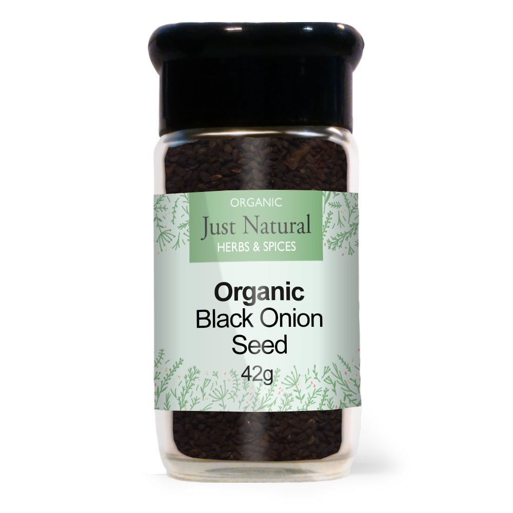 Organic Black Onion Seed (Glass Jar) 42g - Greenlands Health Store