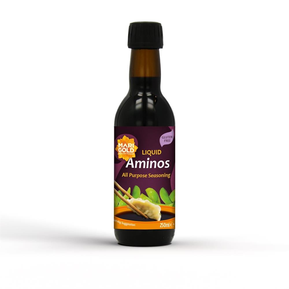 Marigold Liquid Aminos Vegan GF 250ml - Greenlands Health Store