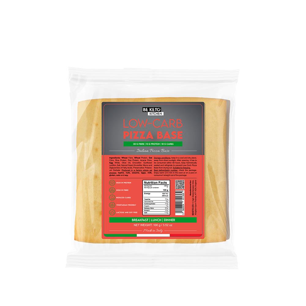 BeKeto - Italian Keto Pizza Base 100g - Greenlands Health Store