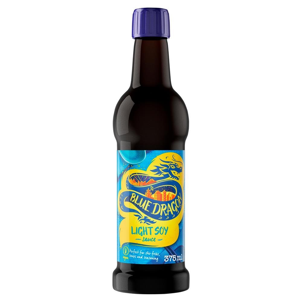 Blue Dragon Light Soy Sauce 375ml - Greenlands Health Store