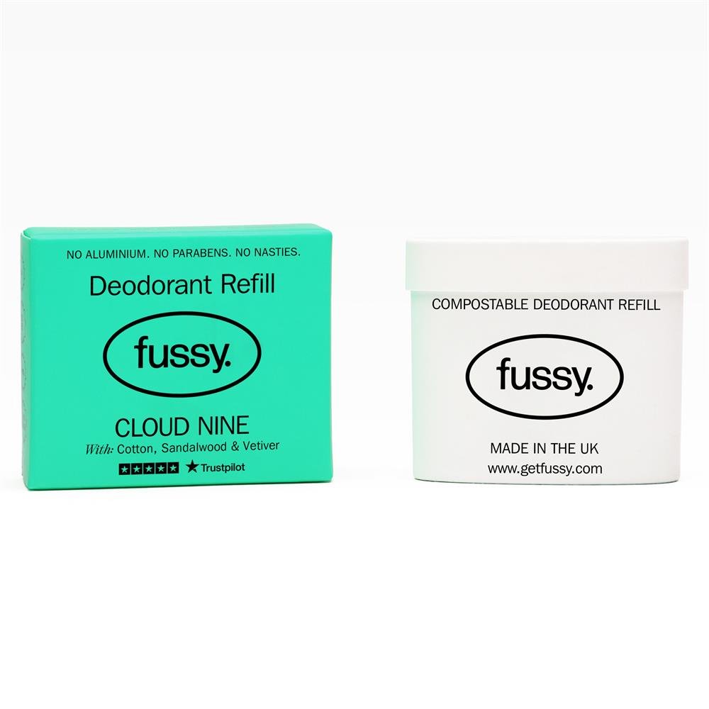 Fussy Natural Deodorant Refill Cloud Nine 40g - Greenlands Health Store