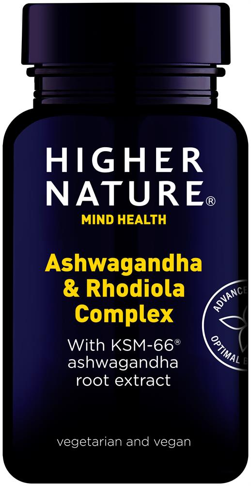 Ashwagandha & Rhodiola Comlex 30 Capsules - Greenlands Health Store