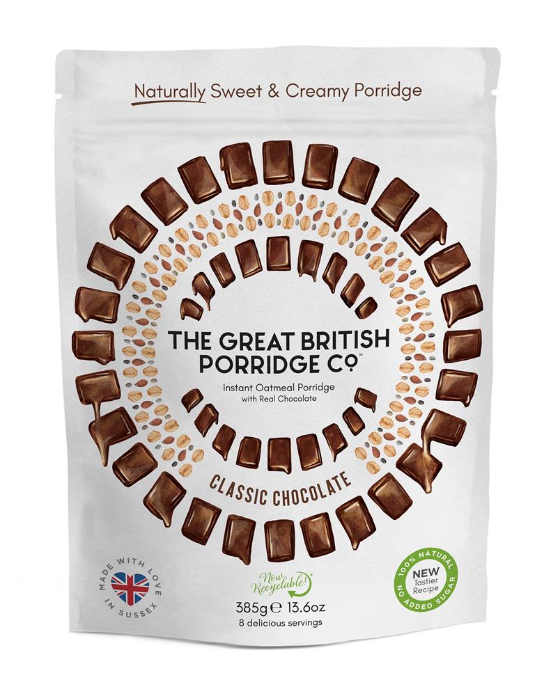 Classic Chocolate Porridge 385g - Greenlands Health Store