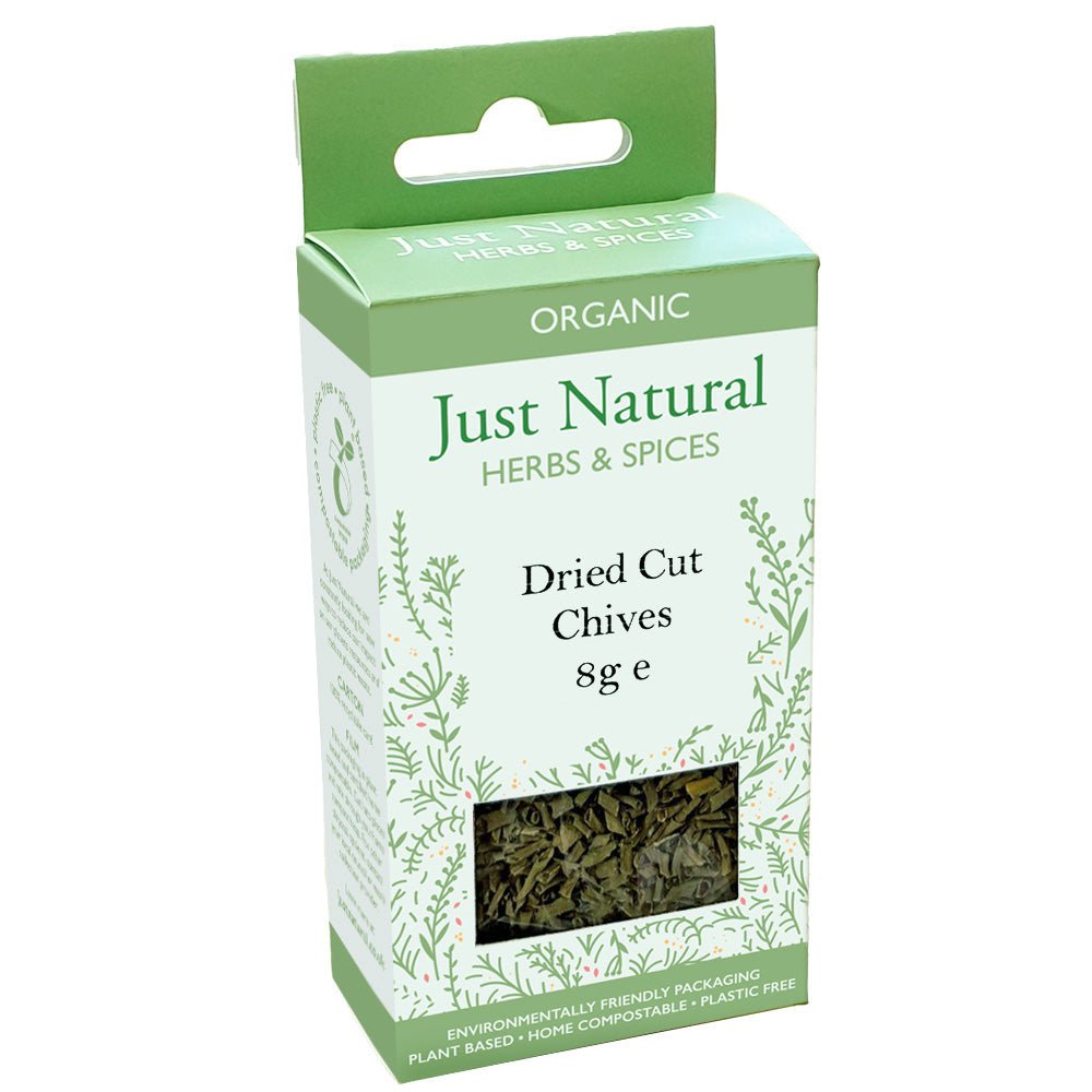 Organic Dried Cut Chives (Box) 8g - Greenlands Health Store