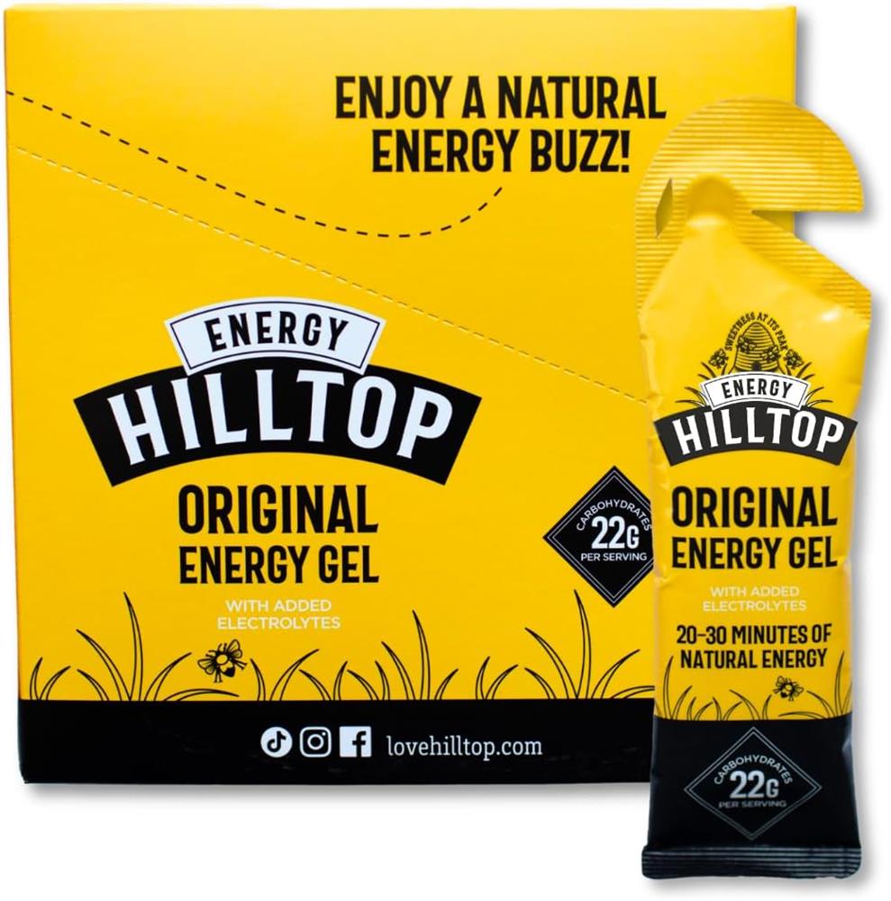 Hilltop Energy Gels Original - 12 x 30g - Greenlands Health Store