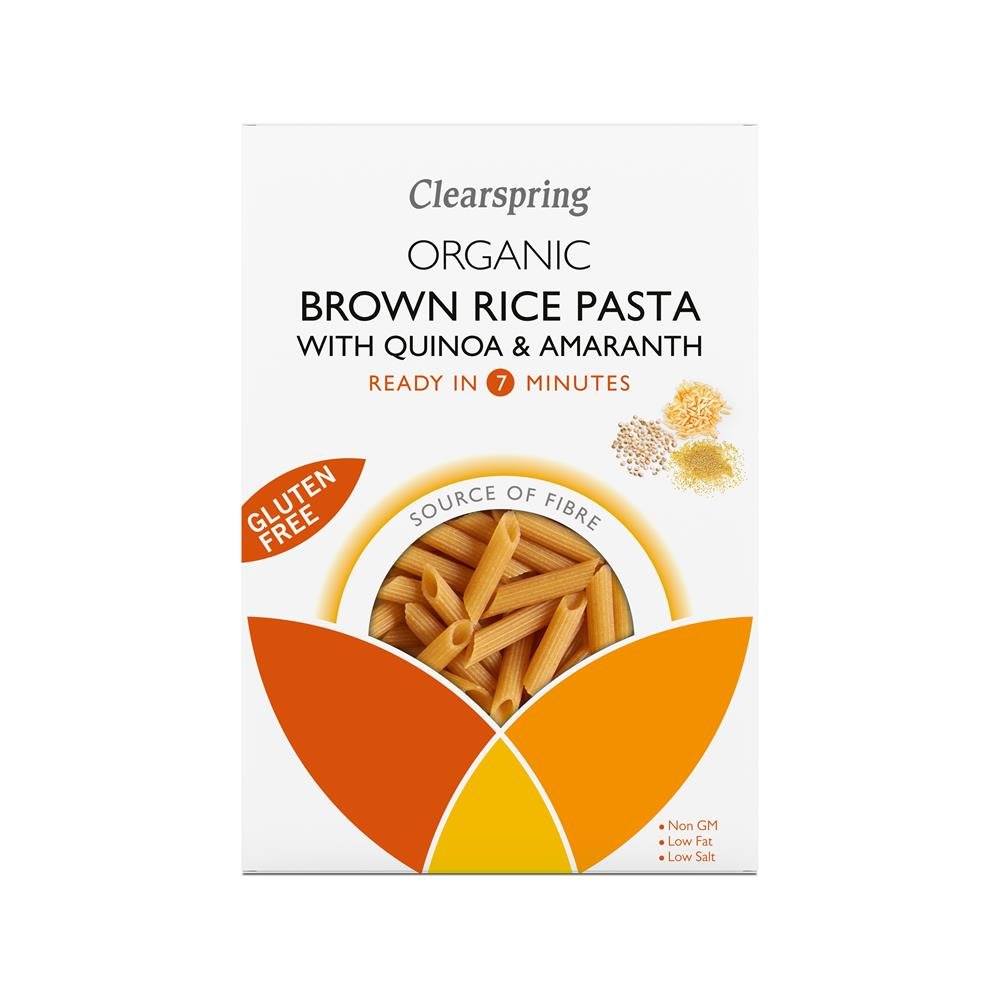 Organic GF Brown Rice Pasta with Quinoa & Amaranth 250g - Greenlands Health Store