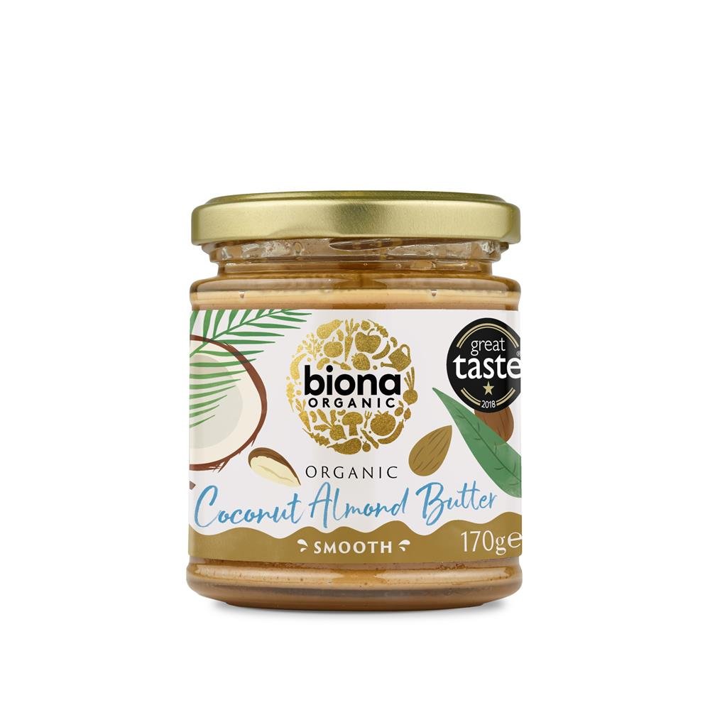 Biona Coconut Almond Butter 170g - Greenlands Health Store
