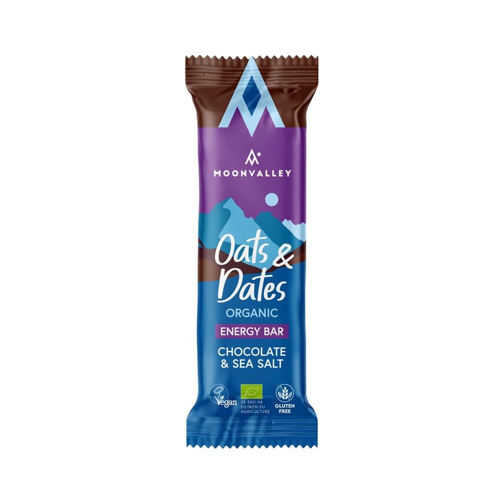 Organic Gluten - free Energy Bar Chocolate Sea Salt 50g - Greenlands Health Store