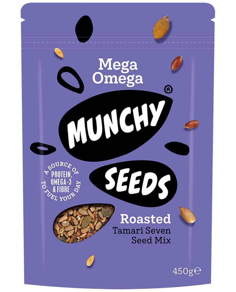 Munchy Seeds Mega Omega 450g - Greenlands Health Store
