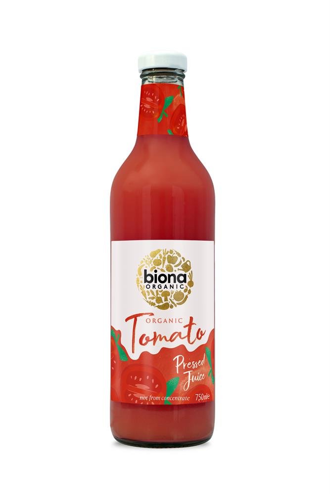 Organic Tomato Juice - Pressed 750ml - Greenlands Health Store