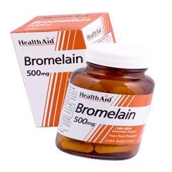 Bromelain 500mg - 30 Vegicaps - Greenlands Health Store