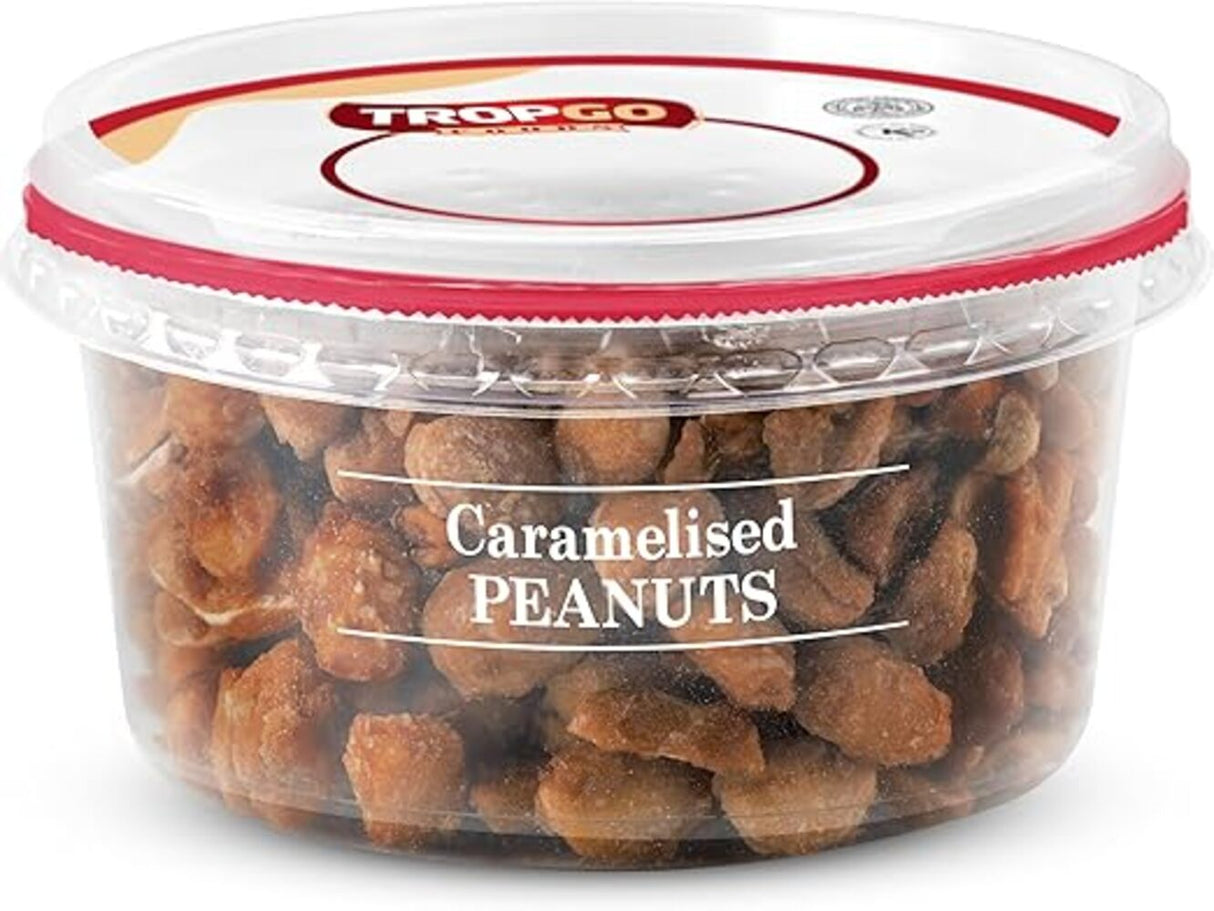 Tropgo Caramelised Peanuts 200g - Greenlands Health Store