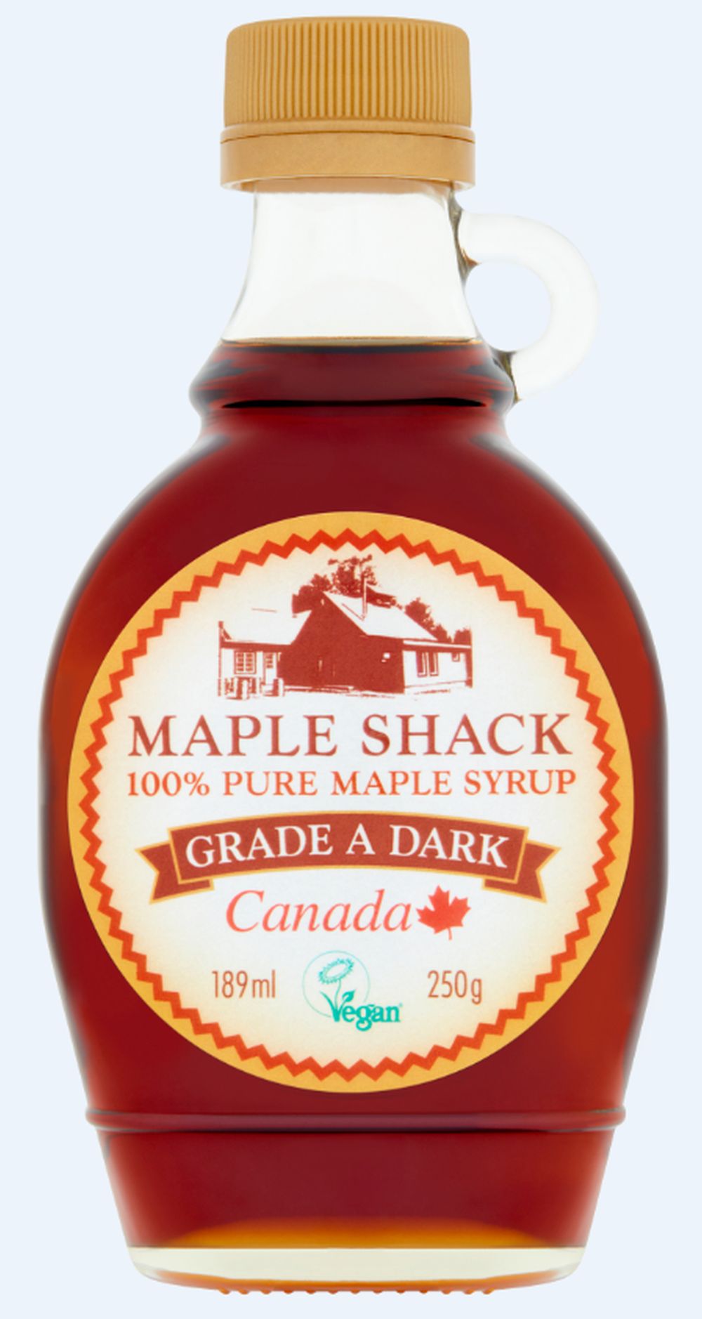 Maple Shack Grade A Dark 100% Maple Syrup 250g - Greenlands Health Store