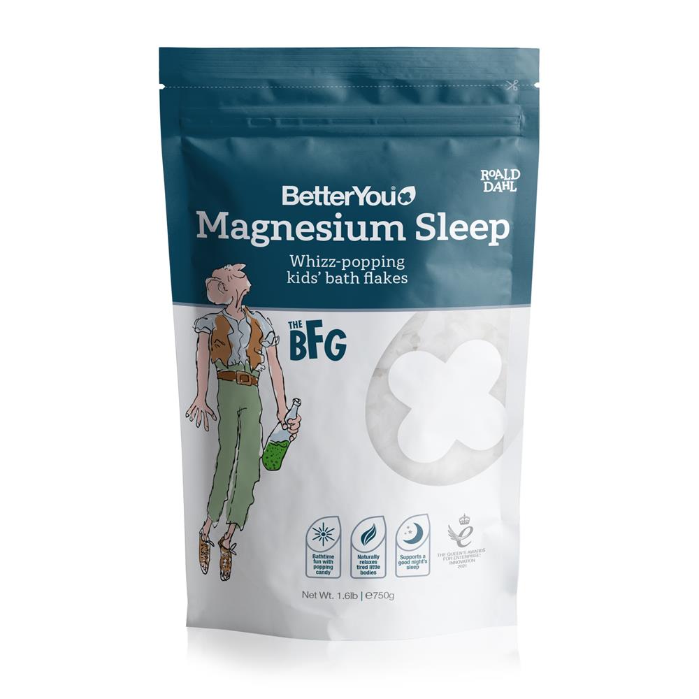 BetterYou Roald Dahl Magnesium Sleep Flakes - Greenlands Health Store