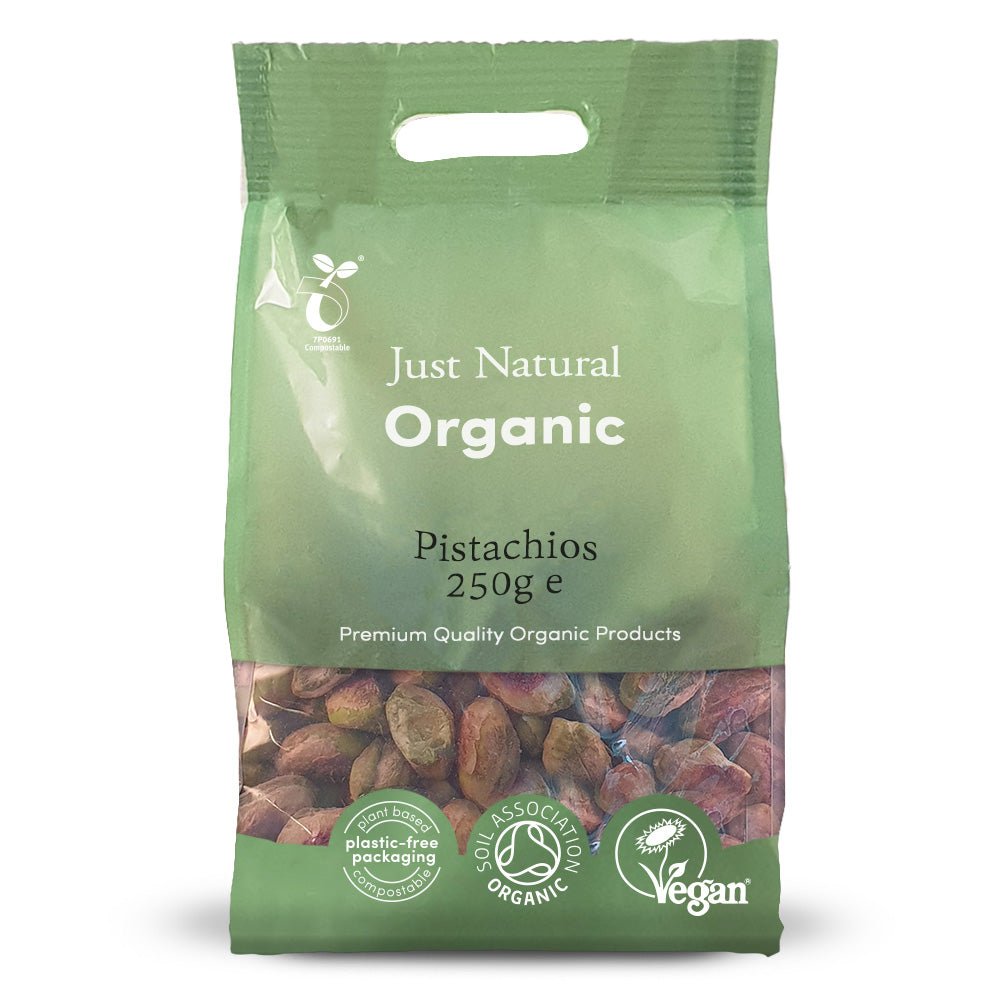 Organic Raw Pistachio Kernels 250g - Greenlands Health Store