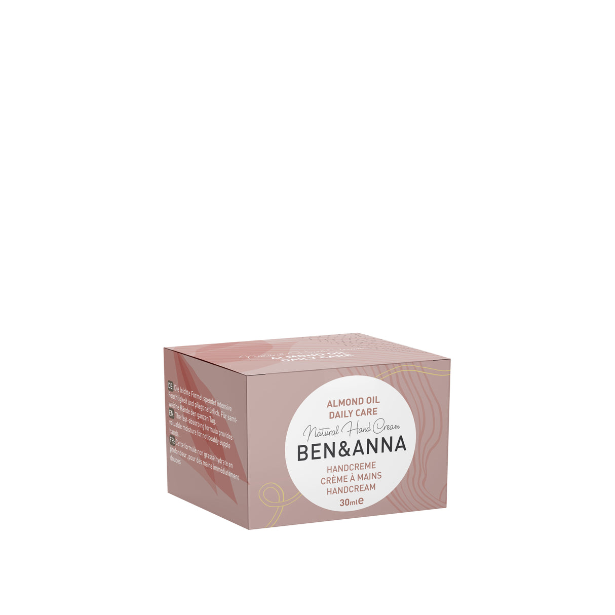 Ben & Anna Daily Care Hand Cream (Almond) 30ml - Greenlands Health Store