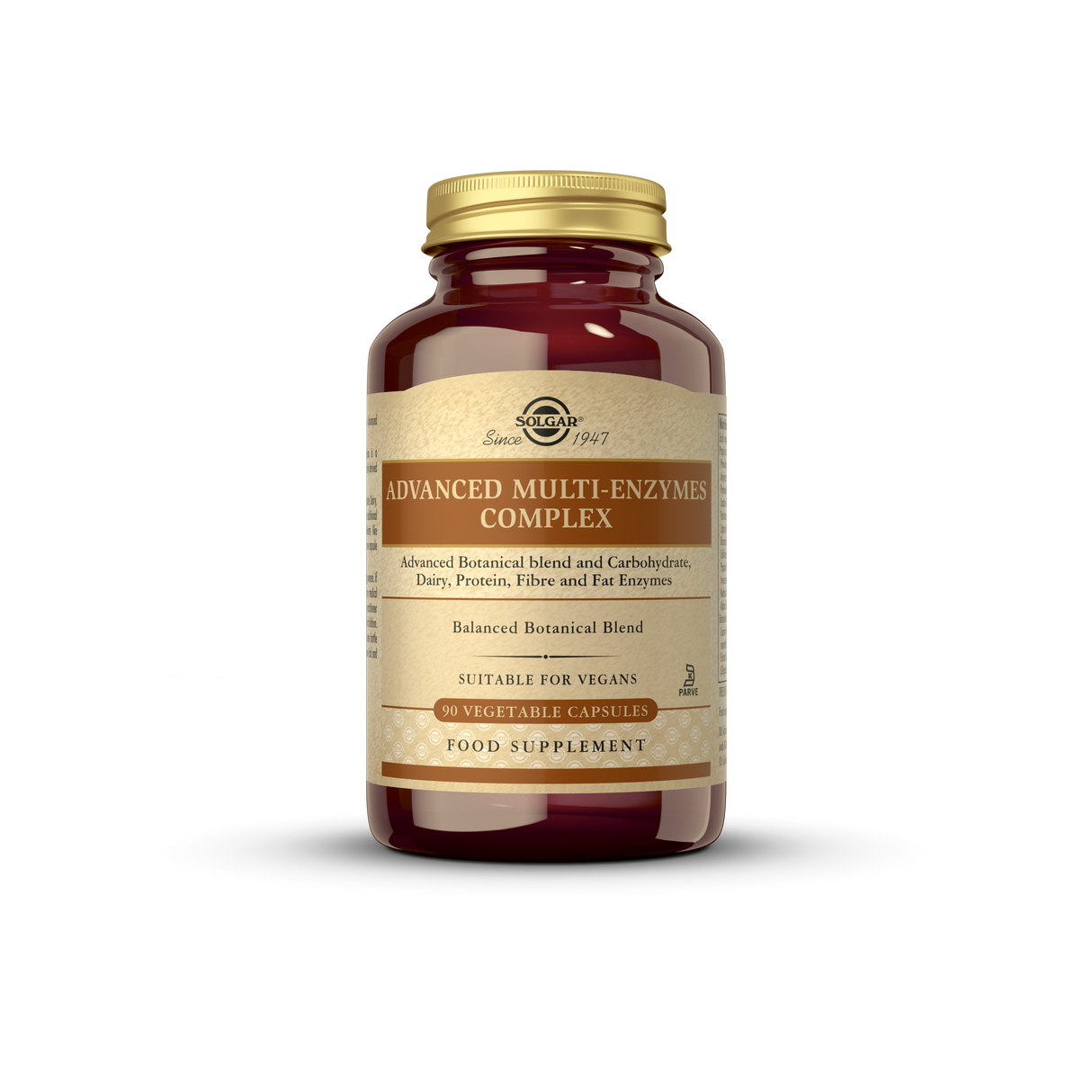 Solgar® Advanced Multi-Enzyme Complex Vegetable Capsules - Pack of 90 - Greenlands Health Store