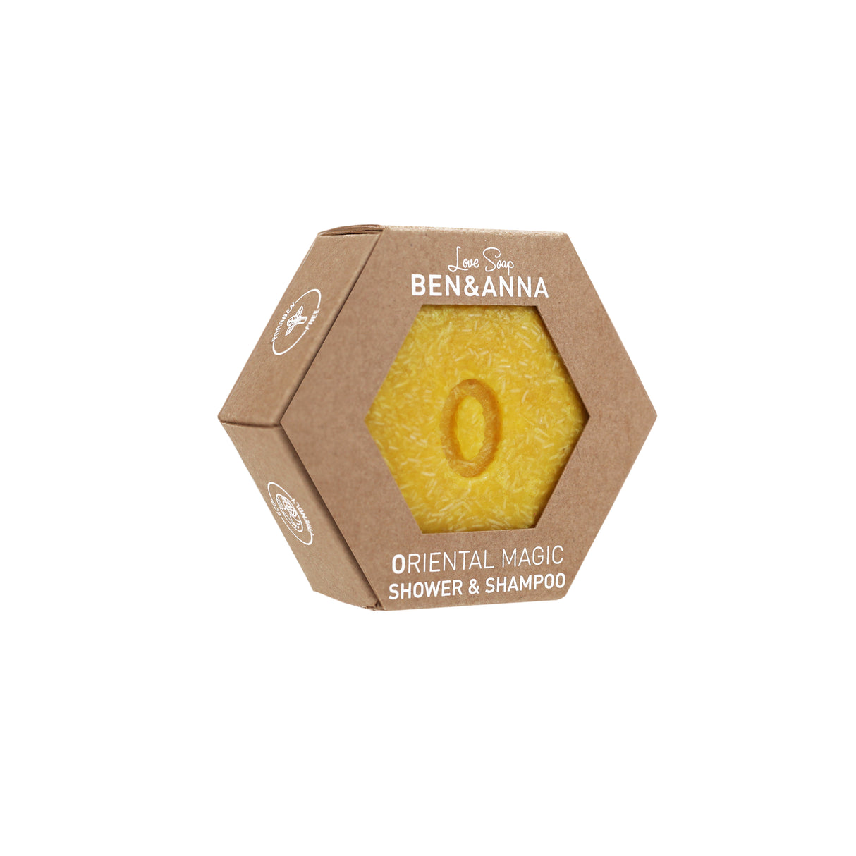Ben & Anna ‘Love Soap’ Shampoo + Shower Bar Oriental Magic 60g - Greenlands Health Store