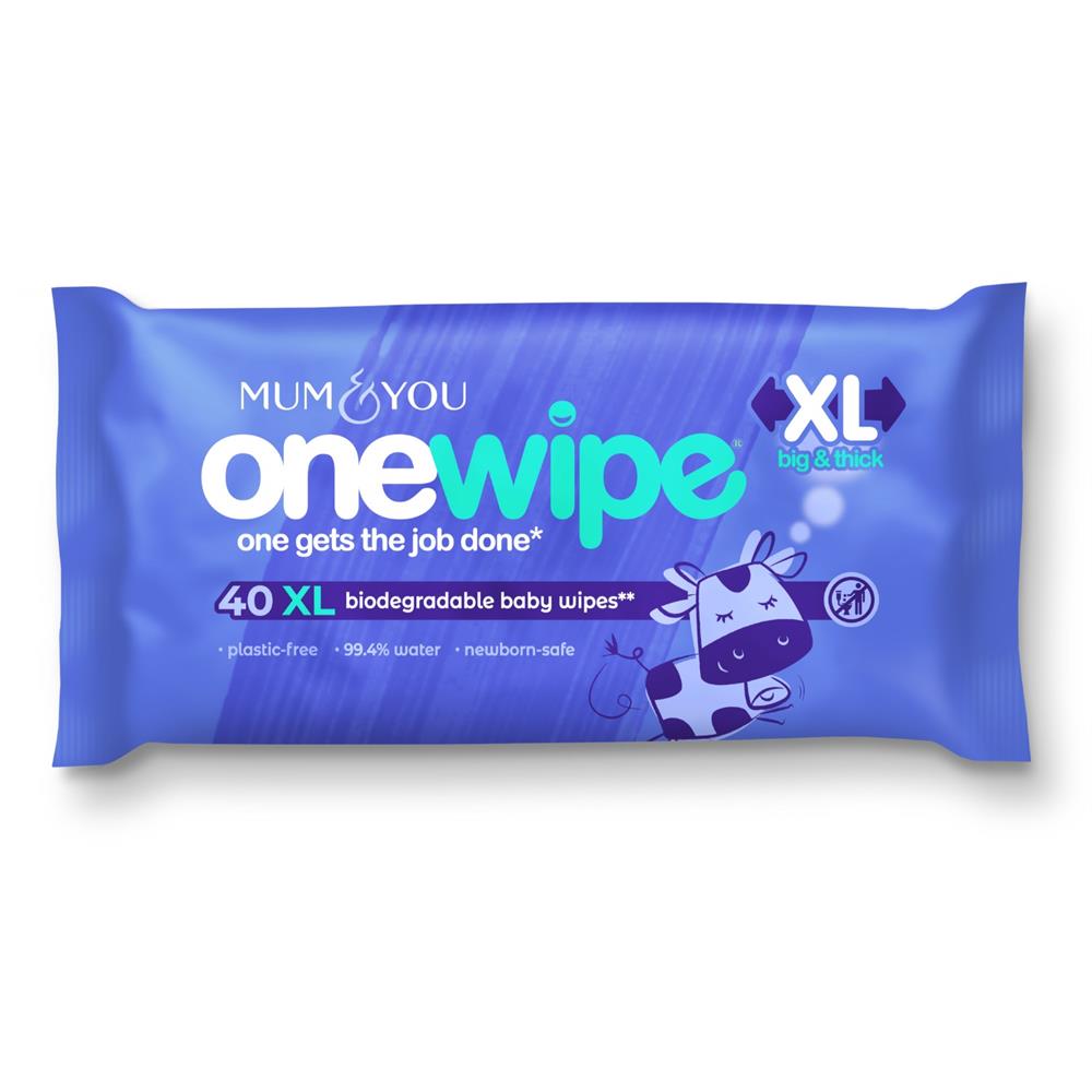 Onewipe
Extra large big & thick biodegradable wipes