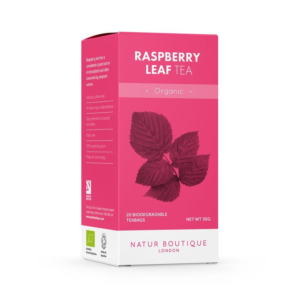 Organic Raspberry Leaf Tea 20 teabags - Greenlands Health Store