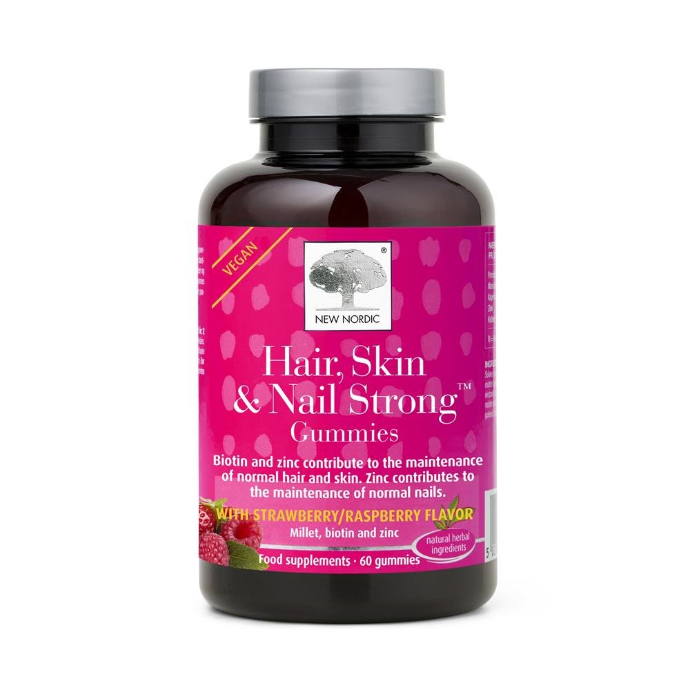 Hair Skin & Nail Strong Gummies. 60 gummies - Greenlands Health Store