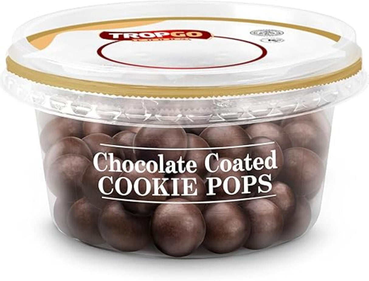 Tropgo Chocolate Coated Cookie Pops 150g - Greenlands Health Store