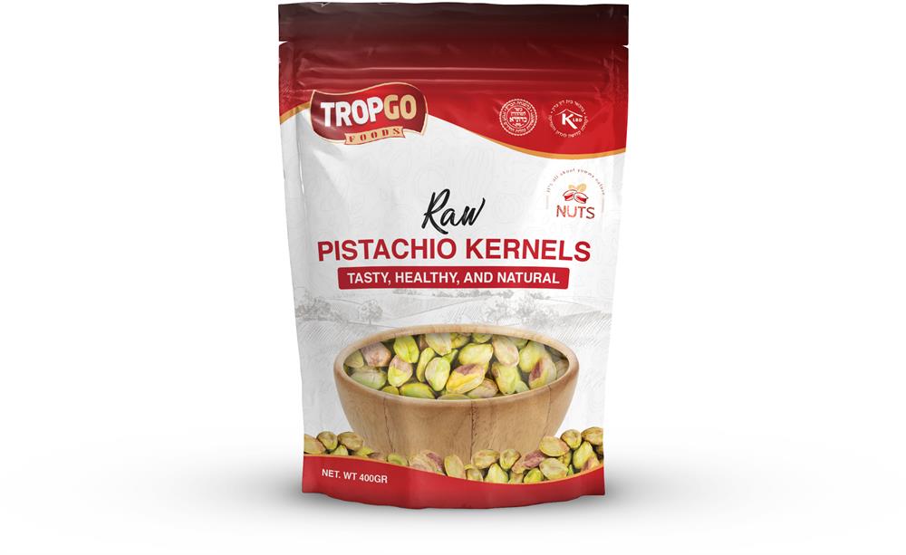 Tropgo Raw Pistachio Kernels 400g - Greenlands Health Store