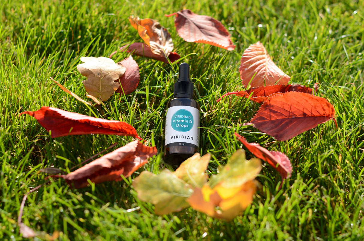 Viridian Viridikid Vitamin D3 Drops 400IU - Greenlands Health Store