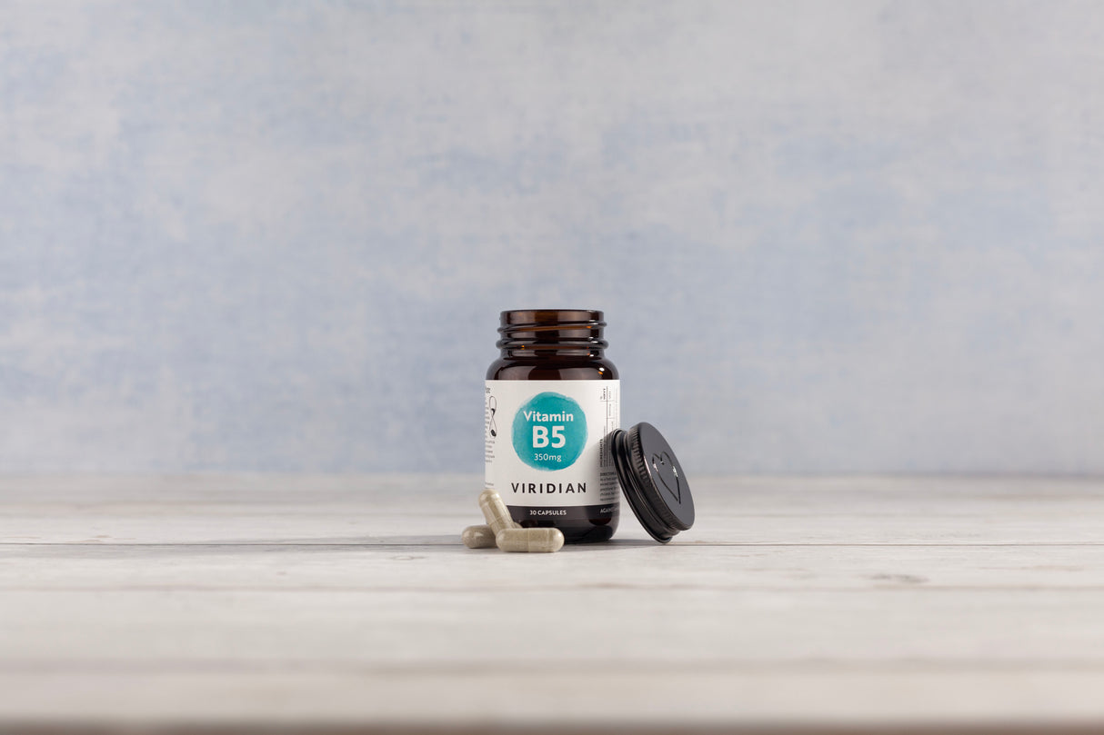 Viridian Vitamin B5 350mg - Greenlands Health Store