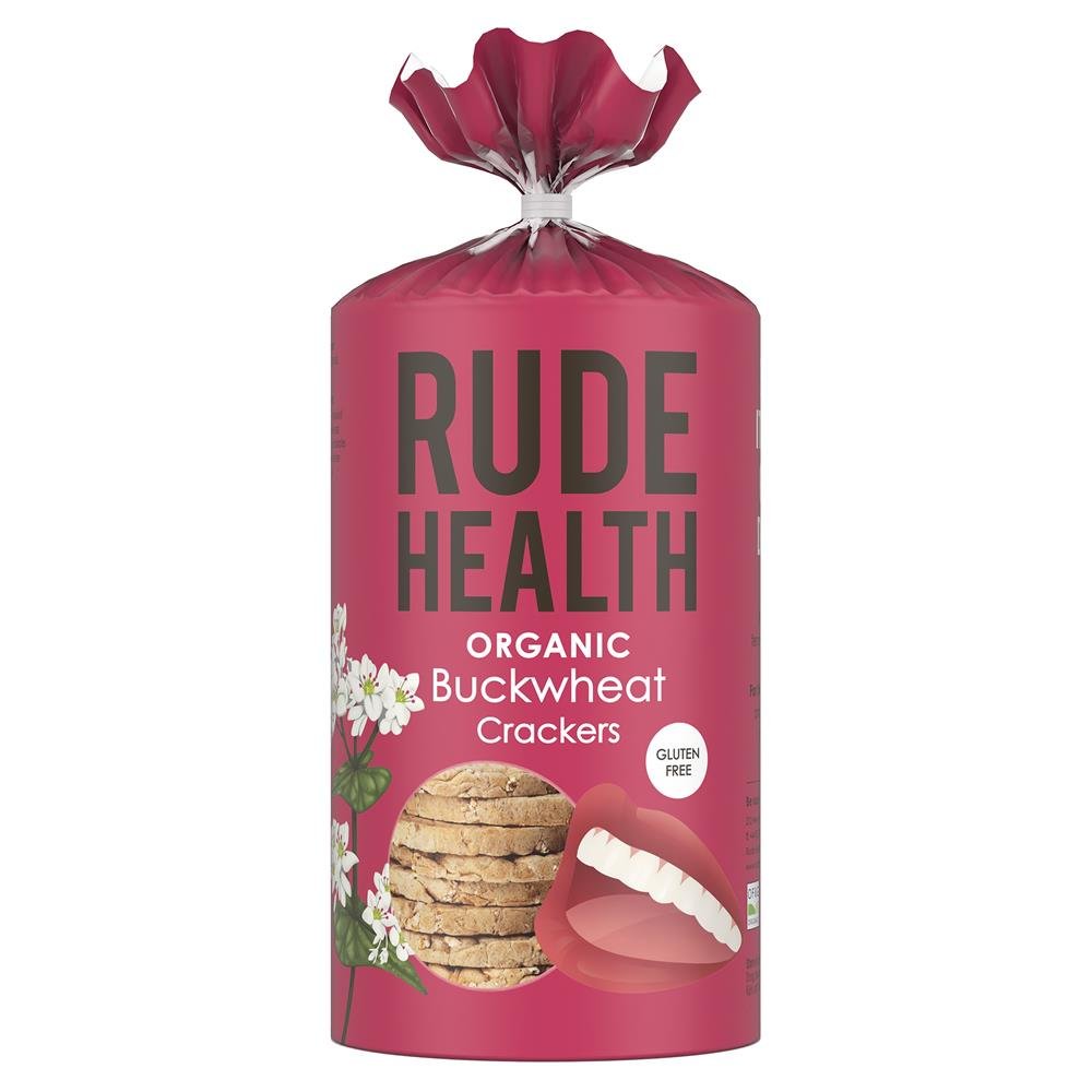 Organic Buckwheat Crackers 100g - Greenlands Health Store
